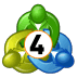 MetaTrader 4 (MT4) trading platform logo, representing online Forex, CFD, and multi-asset trading with INGOT.